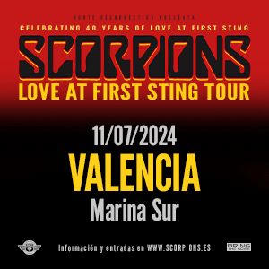 ROUTE RESURRECTION FEST • SCORPIONS: CELEBRATING 40 YEARS OF LOVE AT FIRST STING TOUR