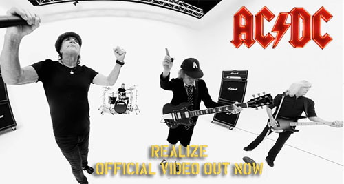 AC/DC - Estreno de su nuevo vídeo para el tema “Realize”