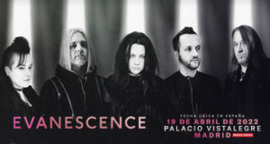 EVANESCENCE - Nueva fecha para su concierto en Madrid