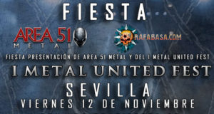 METAL UNITED FEST + Fiesta RafaBasa.com en Sevilla viernes 12 de noviembre con ARS AMANDI, EASY RIDER y SNAKEYES