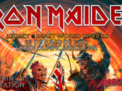 IRON MAIDEN - Su gira mundial Legacy Of The Beast World Tour’ 22 arranca el 22 de mayo en Croacia. El 29 de julio 2022 tocan en el Estadi Olímpic de Barcelona.