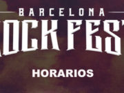 BARCELONA ROCK FEST - Horarios