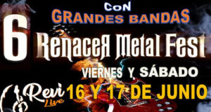 CICLÓN tocarán en el 6 RENACER METAL FEST con SACRAMENTO + EASY RIDER + ARS AMANDI + ROMEO + ANUNNAKI + MANDRÁGORA NEGRA + PM