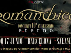 ROMANTHICA en Barcelona el Sábado 17 de junio en la sala Salamandra