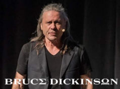 Bruce Dickinson informa sobre la banda que llevará en directo. Vídeos de EDGE OF FOREVER y LEATHERWOLF.