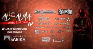 Ya queda menos para el AL-ALMA MUSIC FESTIVAL en Granada los días 20 y 21 de octubre con Leo Jiménez, AZRAEL, ANKHARA, VITA IMANA, SAEDIN, INJECTOR, etc. Saludos, HORARIOS y detalles.