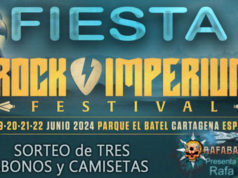 FIESTAS RAFABASA.COM de ROCK IMPERIUM en Madrid este viernes 1, Granada el sábado 2, Murcia y Vitoria