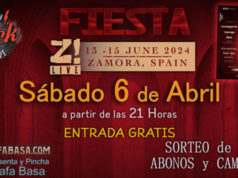 FIESTA RAFABASA de Z! LIVE ROCK FEST en Vitoria el sábado 6 de abril, a partir de las 21 horas. ENTRADA GRATIS