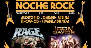HORARIOS de la Noche de Rock, en Fuenlabrada, GRATIS, el 11 de septiembre con RAGE, IRON SAVOR, LEO JIMENEZ Y SÁKATA