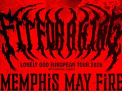 Horarios de FIT FOR A KING. Vídeo en directo de Duff McKagan. NIGHTFEAR estrenan single.