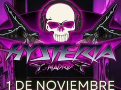 La Sala HYSTERIA de MADRID regresa el 1 de Noviembre