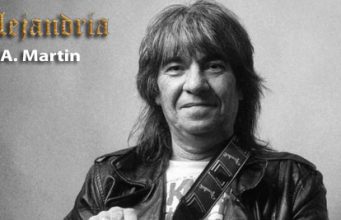 ALEJANDRIA - Entrevista con el ex guitarrista de SANGRE AZUL, J.A. Martin, antes del festival de Navidad en Madrid