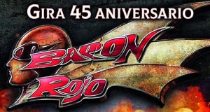 BARON ROJO en Málaga el 11 de abril y Madrid dentro de su gira 45 aniversario