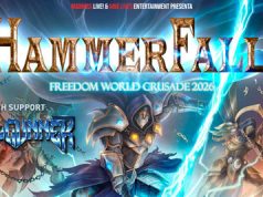 Horarios para los conciertos de HAMMERFALL. Nueva regrabación de ROTTING CHRIST. Próximo disco de FURI HELIUM.