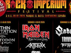 ROCK IMPERIUM FESTIVAL - 85% de sus entradas vendidas