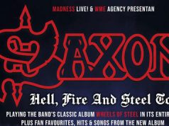 Horarios de los conciertos de SAXON. THE GATHERING no tienen más planes con su reunión. Próximo disco de CARNATION.