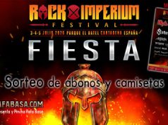 FIESTAS ROCK IMPERIUM/RAFABASA.COM - En Cartagena el viernes 1 de mayo, y en Murcia el sábado 2 de mayo.