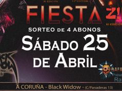 FIESTA Z! LIVE ROCK FEST - En A Coruña el sábado 25 de abril, con el SORTEO de 4 ABONOS
