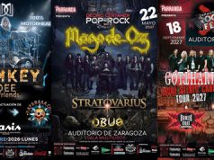 ZARAGOZA METALERA – Conciertos de MAGO DE OZ, GOTTHARD, MIKKEY DEE, STRATOVARIUS, etc. ZARAGOZA METALERA - Conciertos de MAGO DE OZ, GOTTHARD, MIKKEY DEE, STRATOVARIUS, etc.