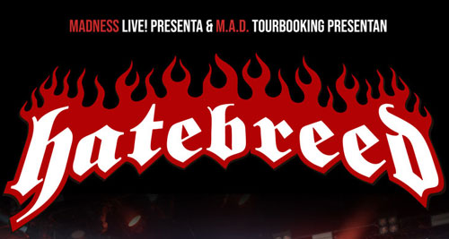 HATEBREED – Fechas en agosto
