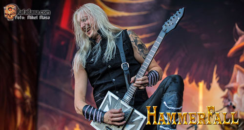 Oscar Dronjak de HAMMERFALL
