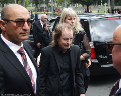 Funeral de Malcolm Young