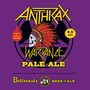  ANTHRAX cerveza Wardance