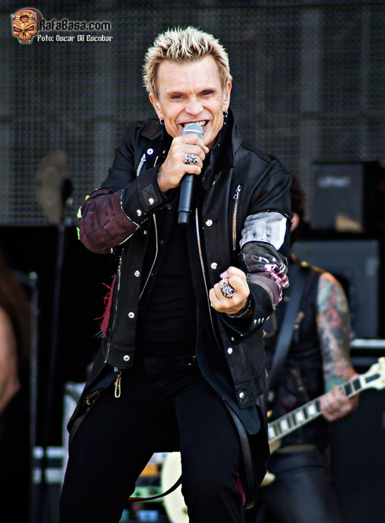 HELLFEST - BILLY IDOL - Viernes 19, Sábado 20 y Domingo 21 de Junio de 2015 - Clisson – Francia