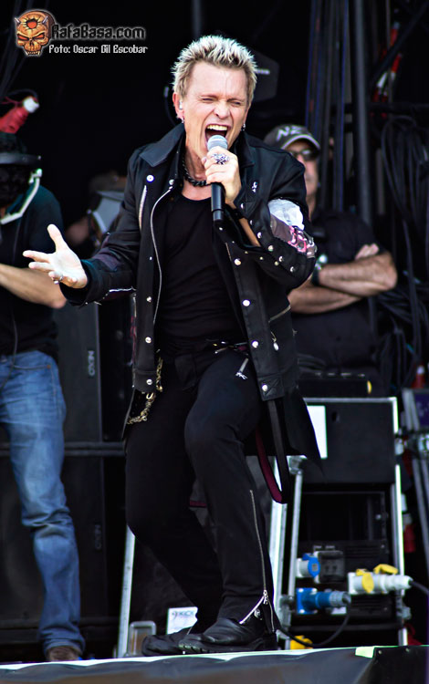HELLFEST - BILLY IDOL - Viernes 19, Sábado 20 y Domingo 21 de Junio de 2015 - Clisson – Francia