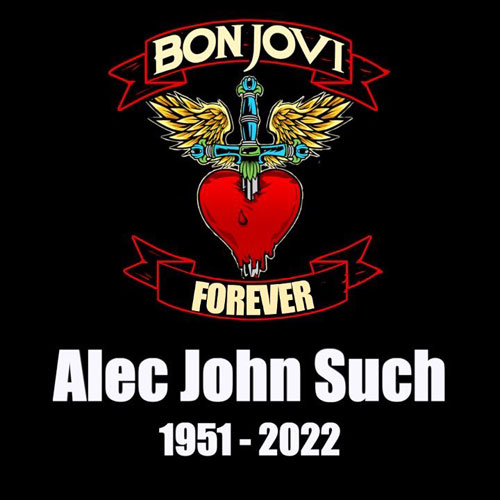 Fallece el ex- bajista de BON JOVI Alec John Such