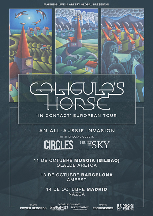 CALIGULA´S HORSE + CIRCLES + I BUILT THE SKY