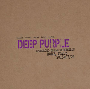 DEEP PURPLE - Live In Rome 2013