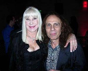 Ronnie James Dio y Wendy Dio