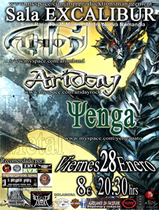 Sala Excalubur conciertos