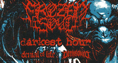FROZEN SOUL + DARKEST HOUR, DENIAL OF LIFE y DETHRONED visitará España en febrero de 2027
