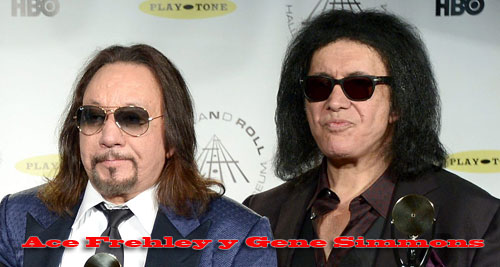 Gene Simmons y Ace Frehley