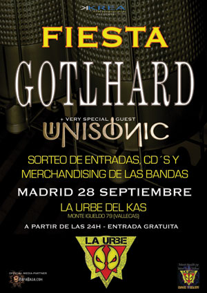 fiesta GOTTHARD &ndash; UNISONIC