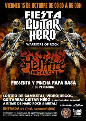 Guitar Hero fiesta Barcelona