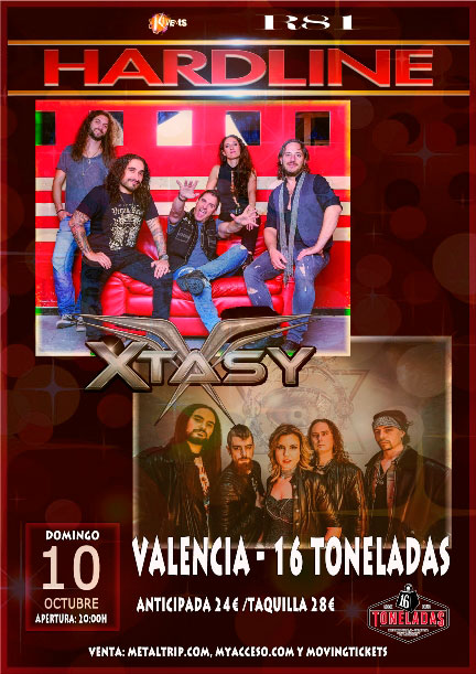 HARDLINE y XTASY en Valencia