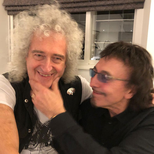 Brian May y Tony  Iommi