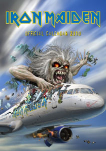 IRON MAIDEN- calendario  2010