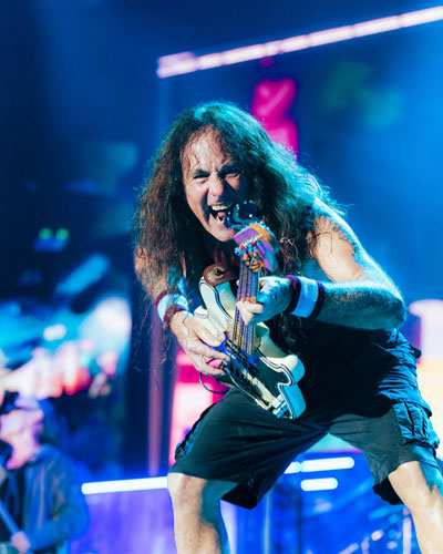 Steve Harris de IRON MAIDEN