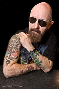 Rob Halford de JUDAS PRIEST