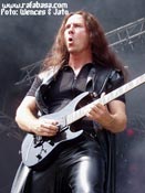 Thomas Youngblood de Kamelot. Foto: Wences de la Rosa