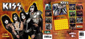 calendario de KISS para el año 2013