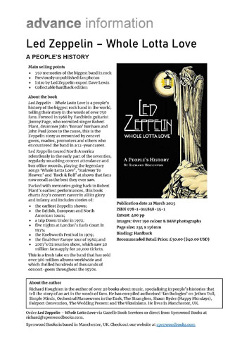 LED ZEPPELIN - Whole Lotta Love &ndash; A People&rsquo;s History