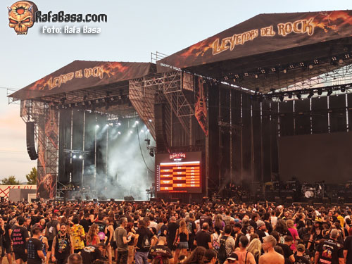 LEYENDAS DEL ROCK - Breve resumen del jueves