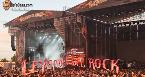 LEYENDAS DEL ROCK - Breve resumen del jueves