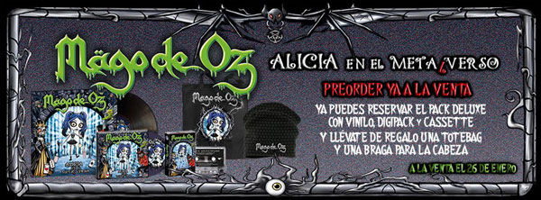 CRITICA a las NUEVAS etapas de MÄGO DE OZ y ZETA + Mi versión de la PORTADA  Alicia en el Metalverso 