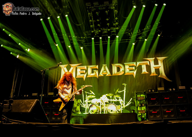 MEGADETH - Roig Arena - Valencia